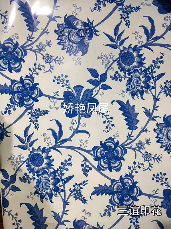 印花板-娇艳凤尾